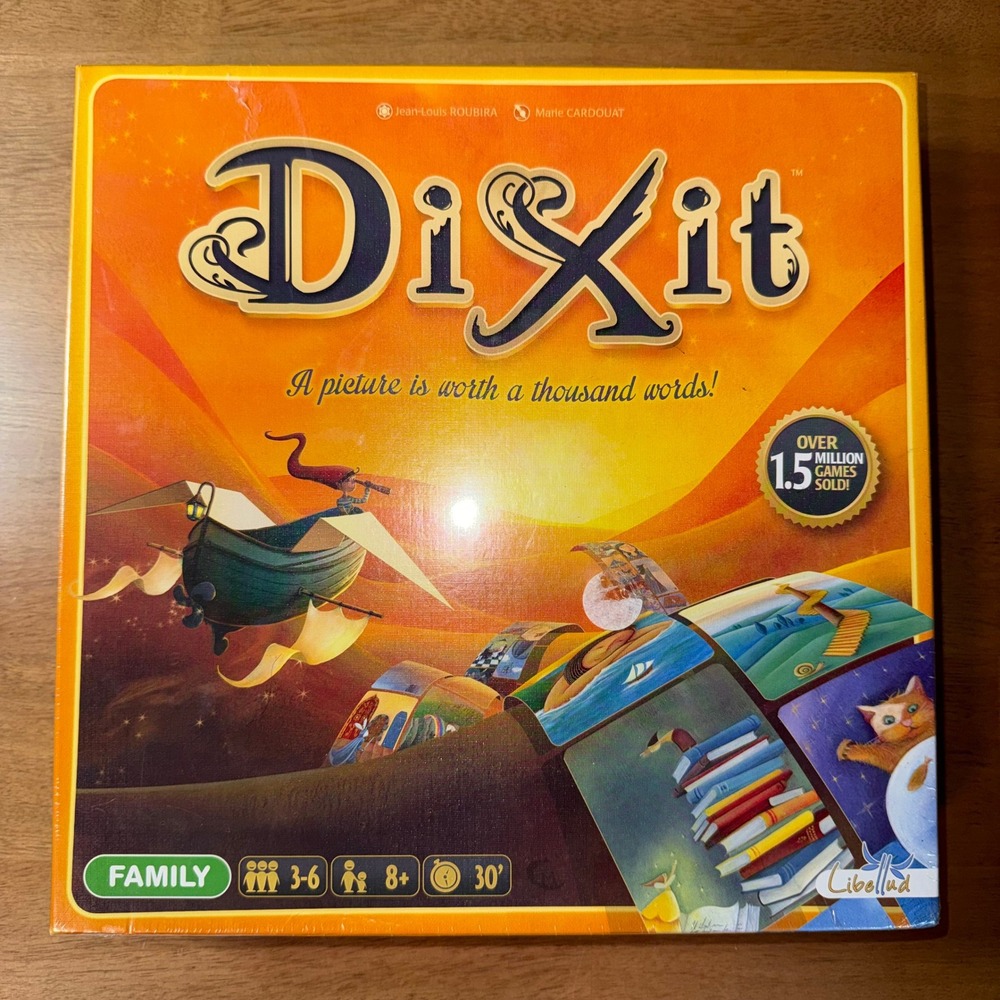 Dixit Board Game Libellud Asmodee Family Strategy Card Game 84 Cards Complete